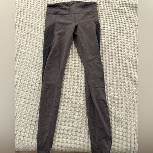 Lululemon Athletica heathered gray leggings